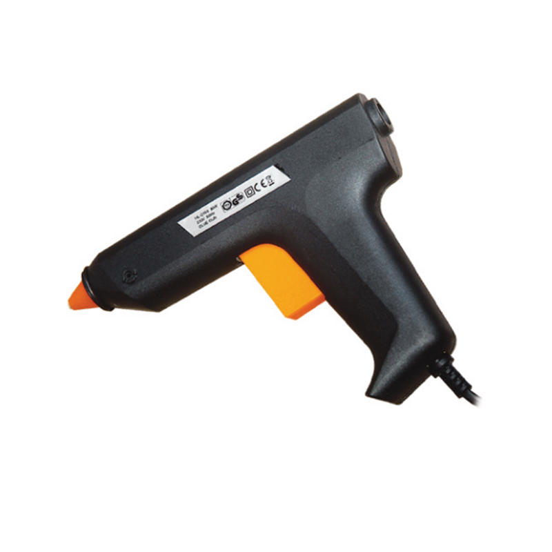 60 Watt powerful, ce-certified hot glue gun, high temperature resistant, full size, 50% more power for strong bonding of metal, wood, ceramics, leather, and other sturdy materials