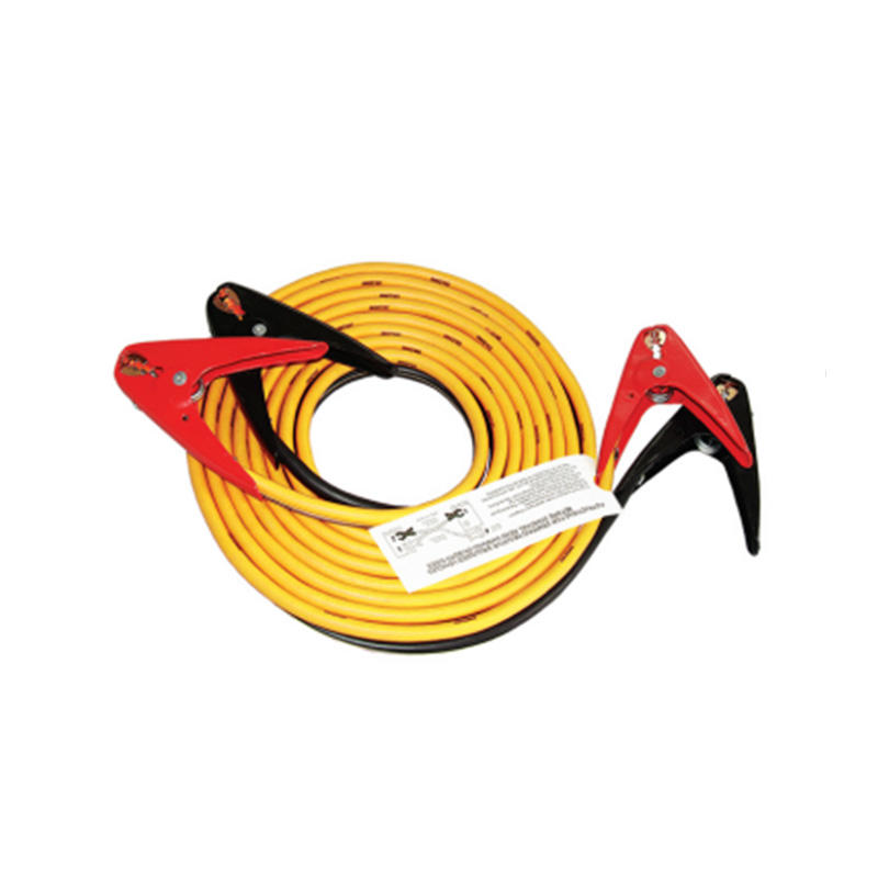 Automotive 4GA Yellow Jumper Cables, low resistance, economical and practical